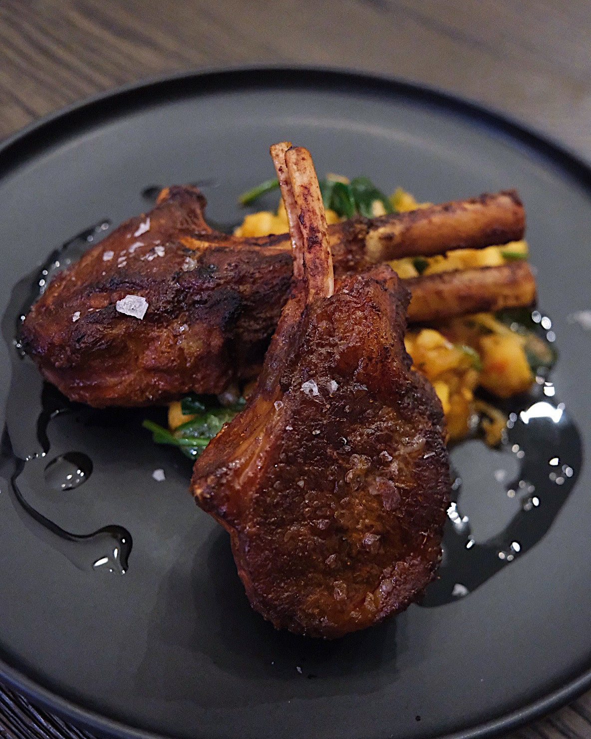 Spiced Lamb Chops - Serves 4